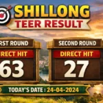 Shillong Teer Result Today